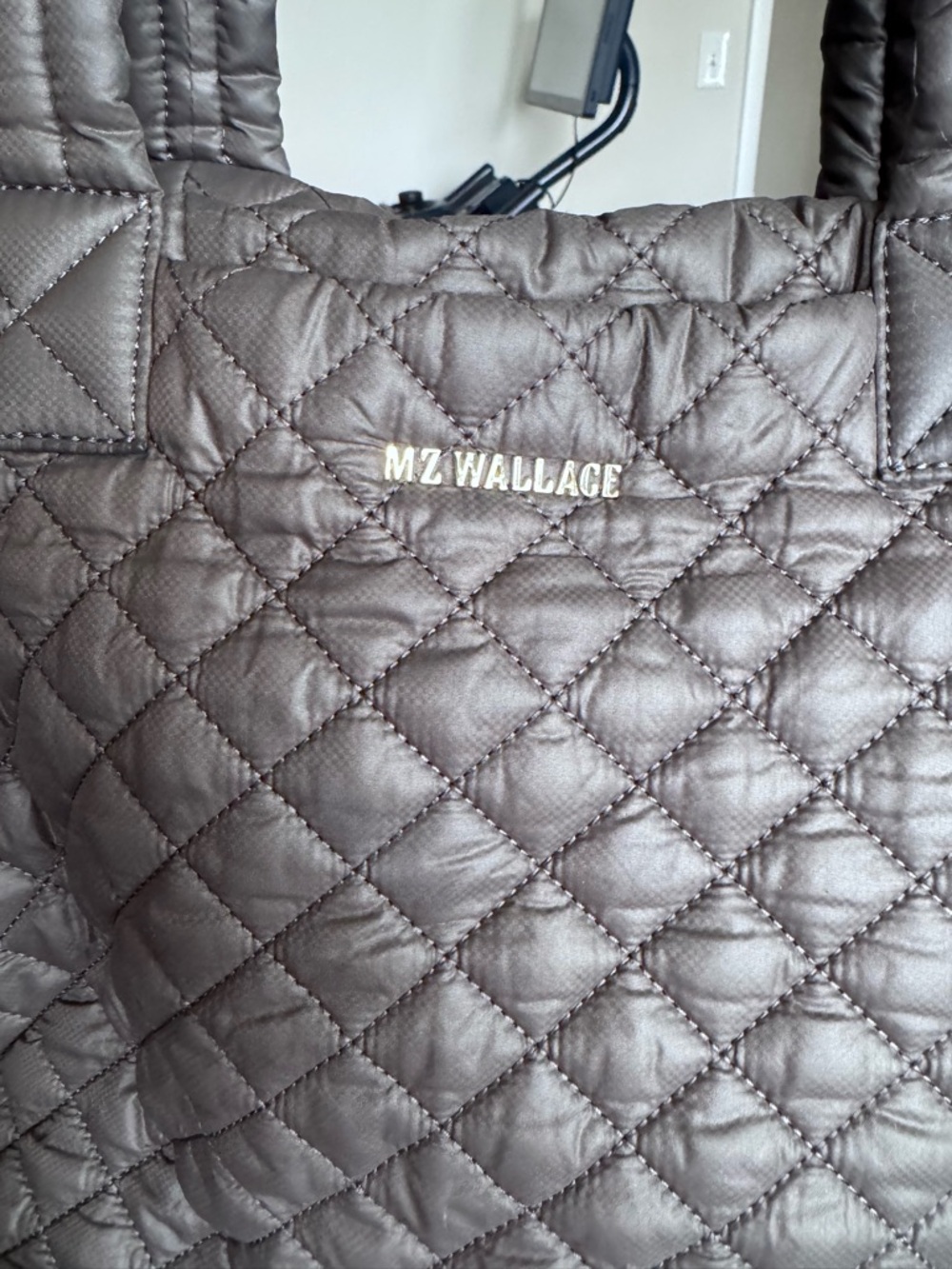 MZ Wallace Metro Large Tote in Gray - Picture 4 of 15